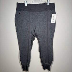 Athleta Venice Jogger Pants Gray 2X NWT